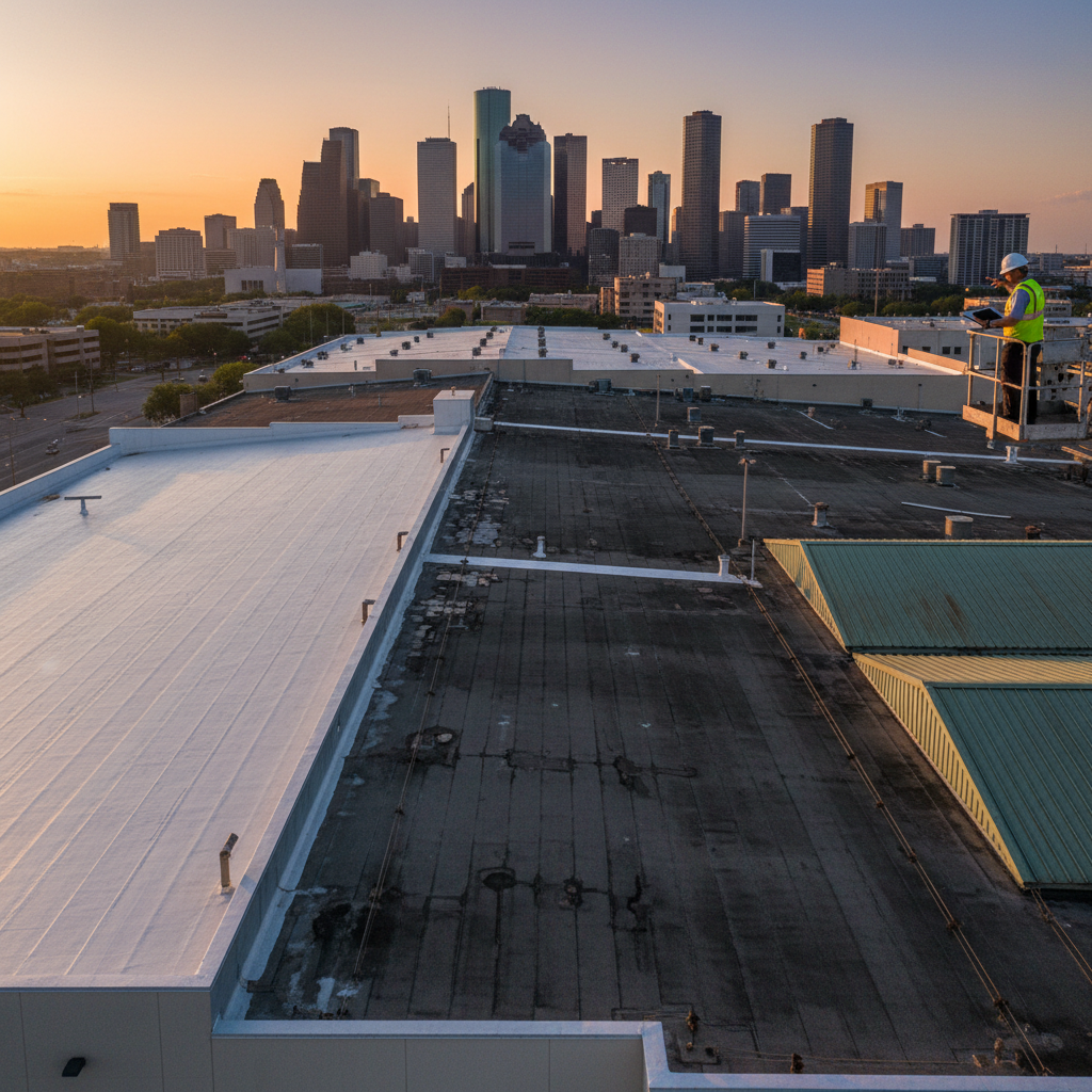 How Your Commercial Roof's Age Drives Up Texas Insurance Costs (Plus Smart Solutions)