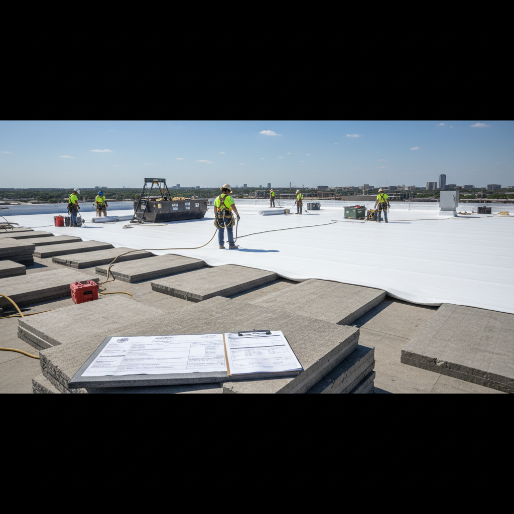 2024 IECC Energy Code Compliance for Commercial Roof Replacement: Texas Requirements and Cost Impacts