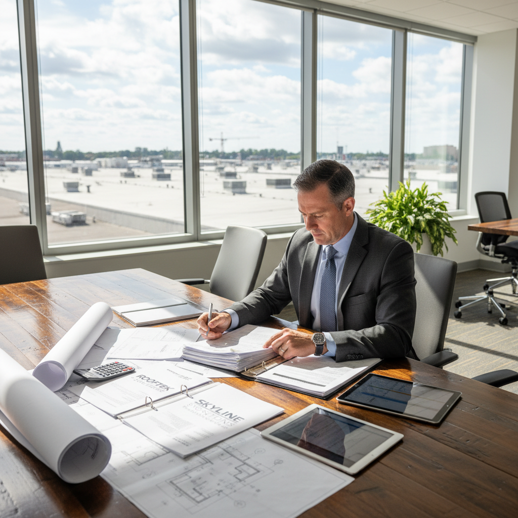 7 Red Flags When Evaluating Commercial Roofing Bids (And What They Really Mean)