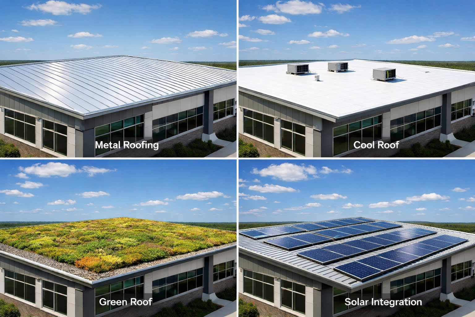 How Sustainable Commercial Roofing Materials Transform Energy Performance and Deliver Real Environmental Benef