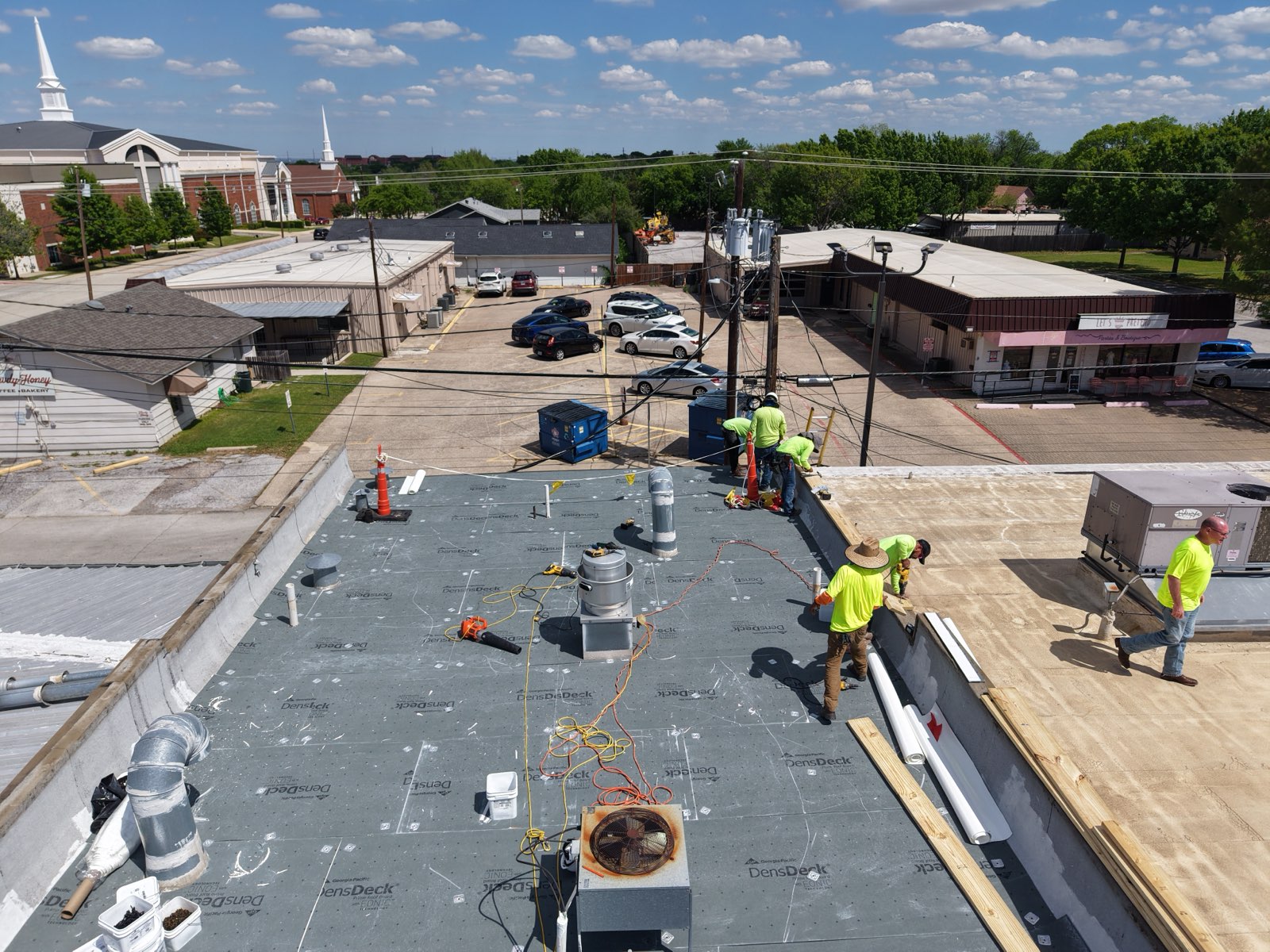 Commercial Roofing TX & OK | TriVAN Roofing